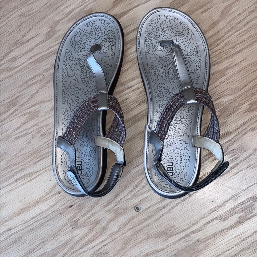 JBU  silver sandals